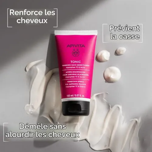 Apivita après-shampooing chute 150 ml argousier volume