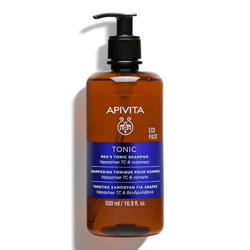 Apivita Tonic shampooing homme 500 ml cheveux affinés