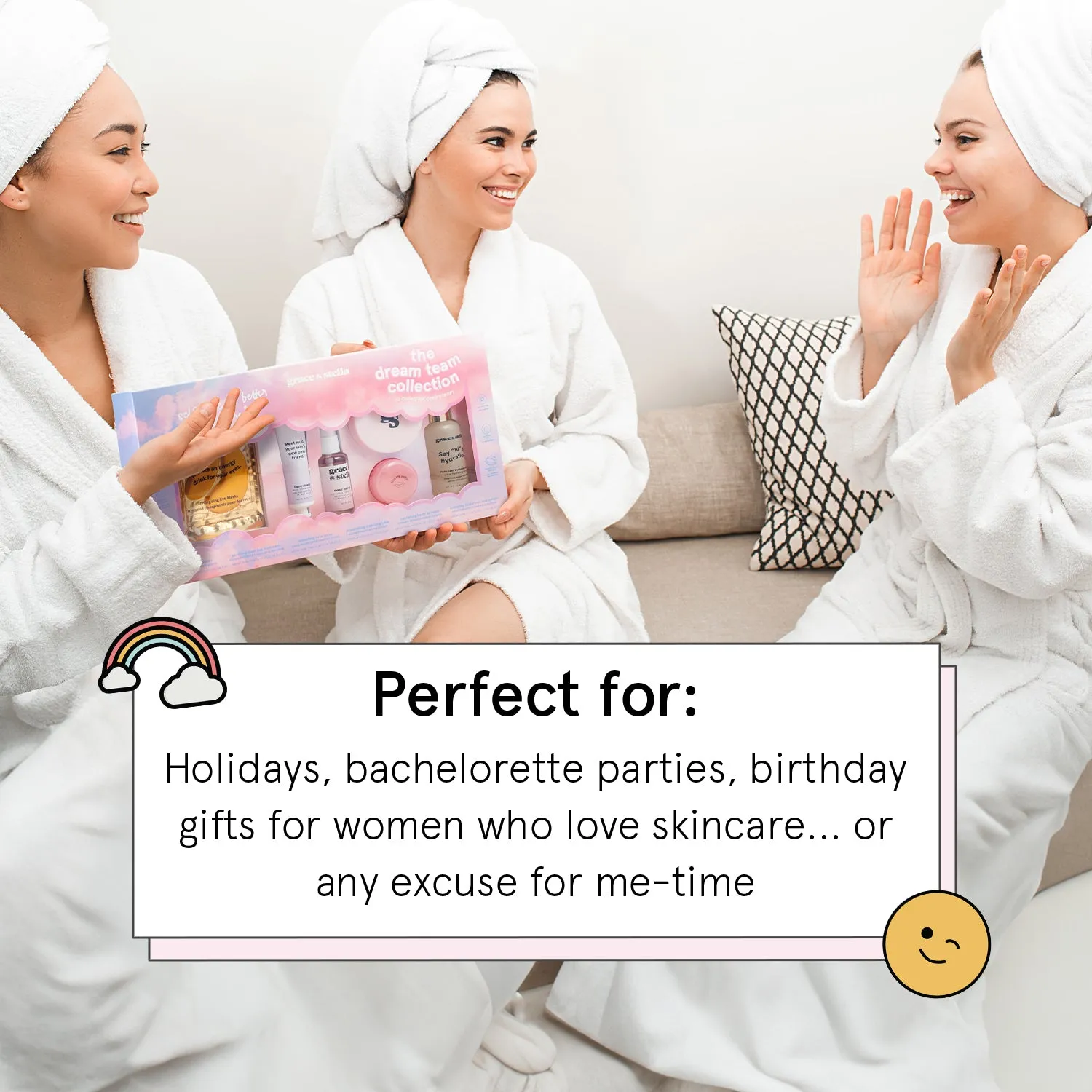 Grace & Stella Dream Team coffret soin 6 pièces éclat