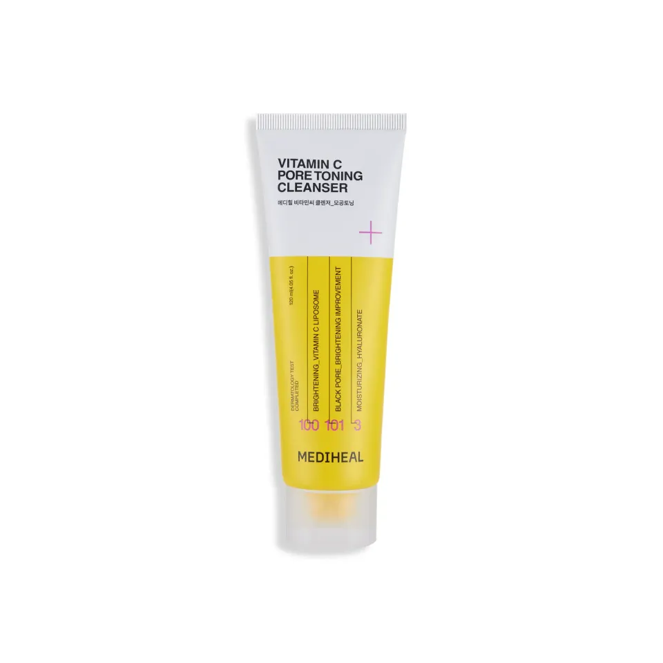 Mediheal Vitamin C Pore Toning nettoyant visage 120 ml éclat