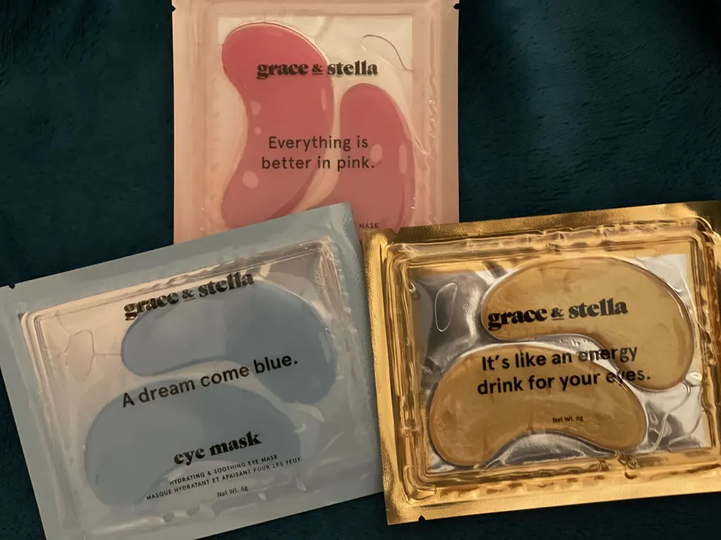 Grace & Stella Eye Glow Trio patchs yeux 12 paires éclat