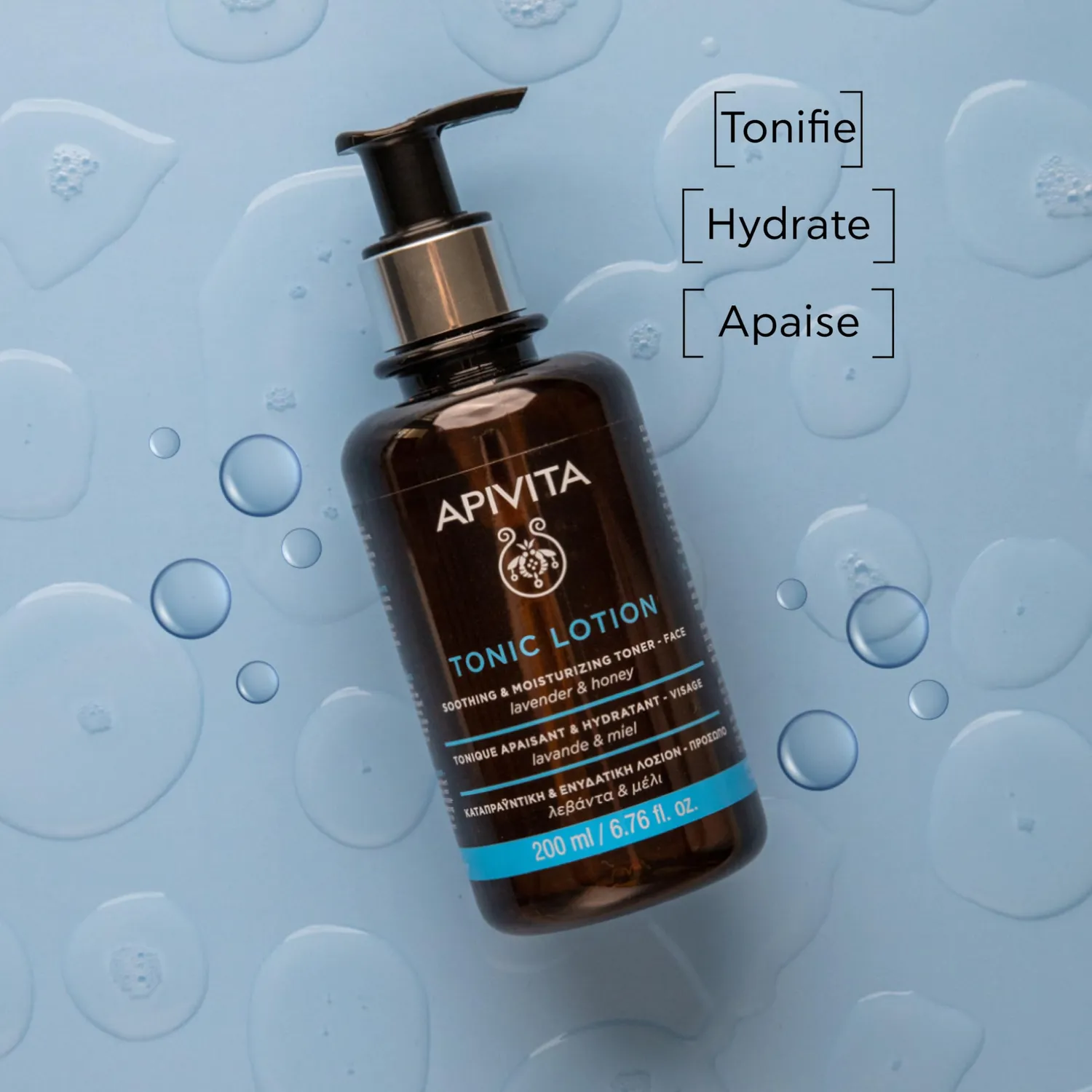 Apivita Tonic Lotion lotion tonique 200ml apaisante