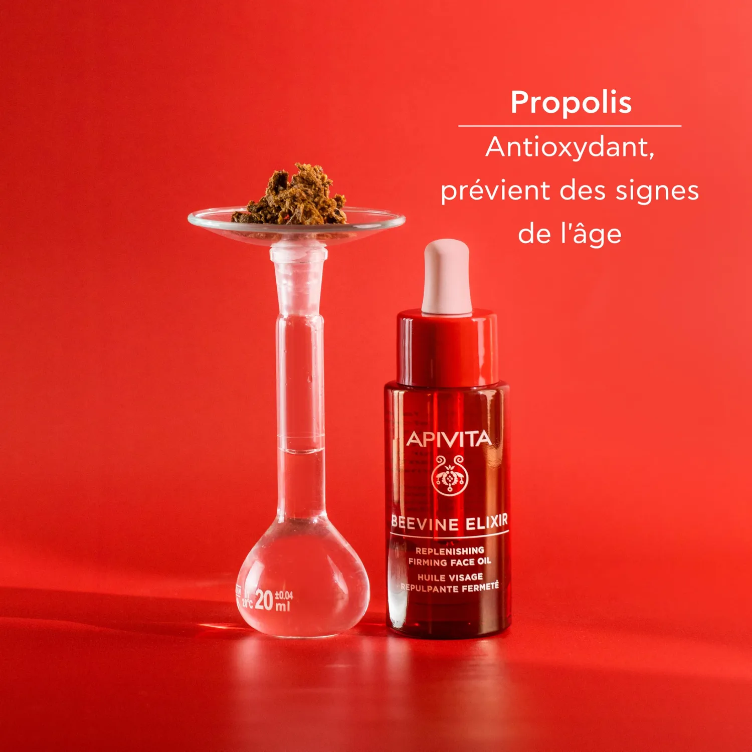 Apivita Beevine Elixir huile visage repulpante 30ml fermeté