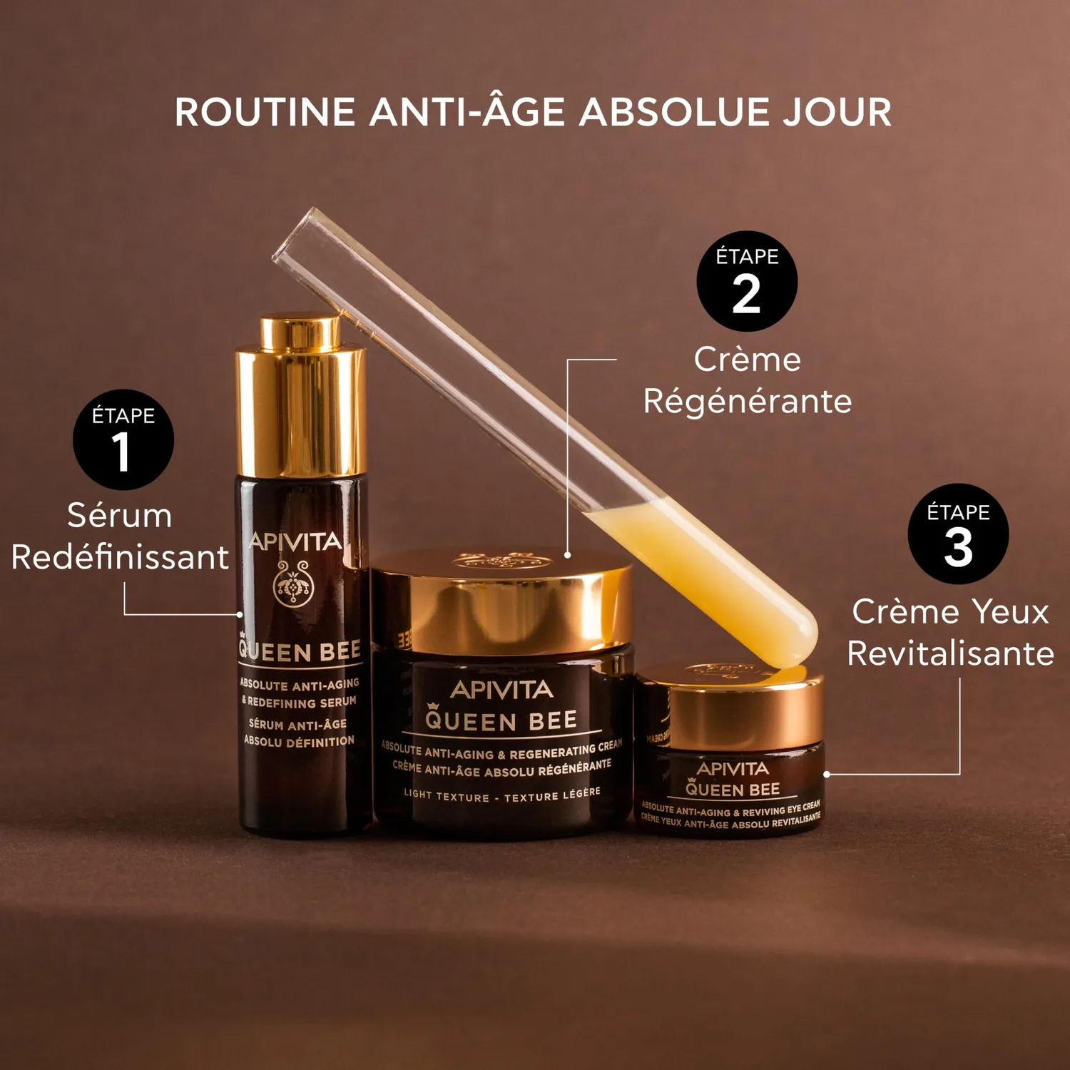 Apivita Queen Bee crème visage 50ml légère fermeté