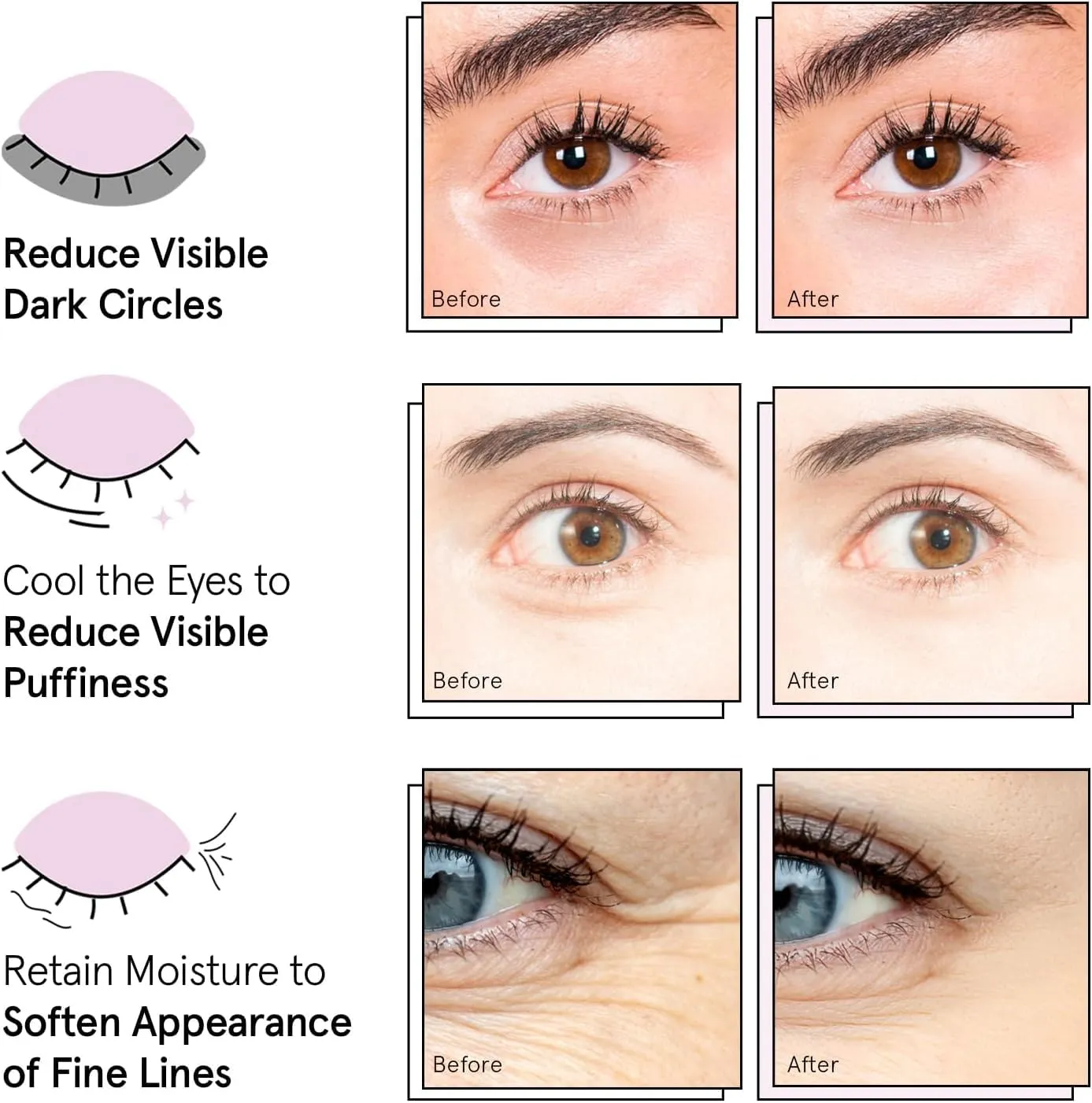 Grace & Stella Blue patchs yeux illuminants 24 paires niacinamide