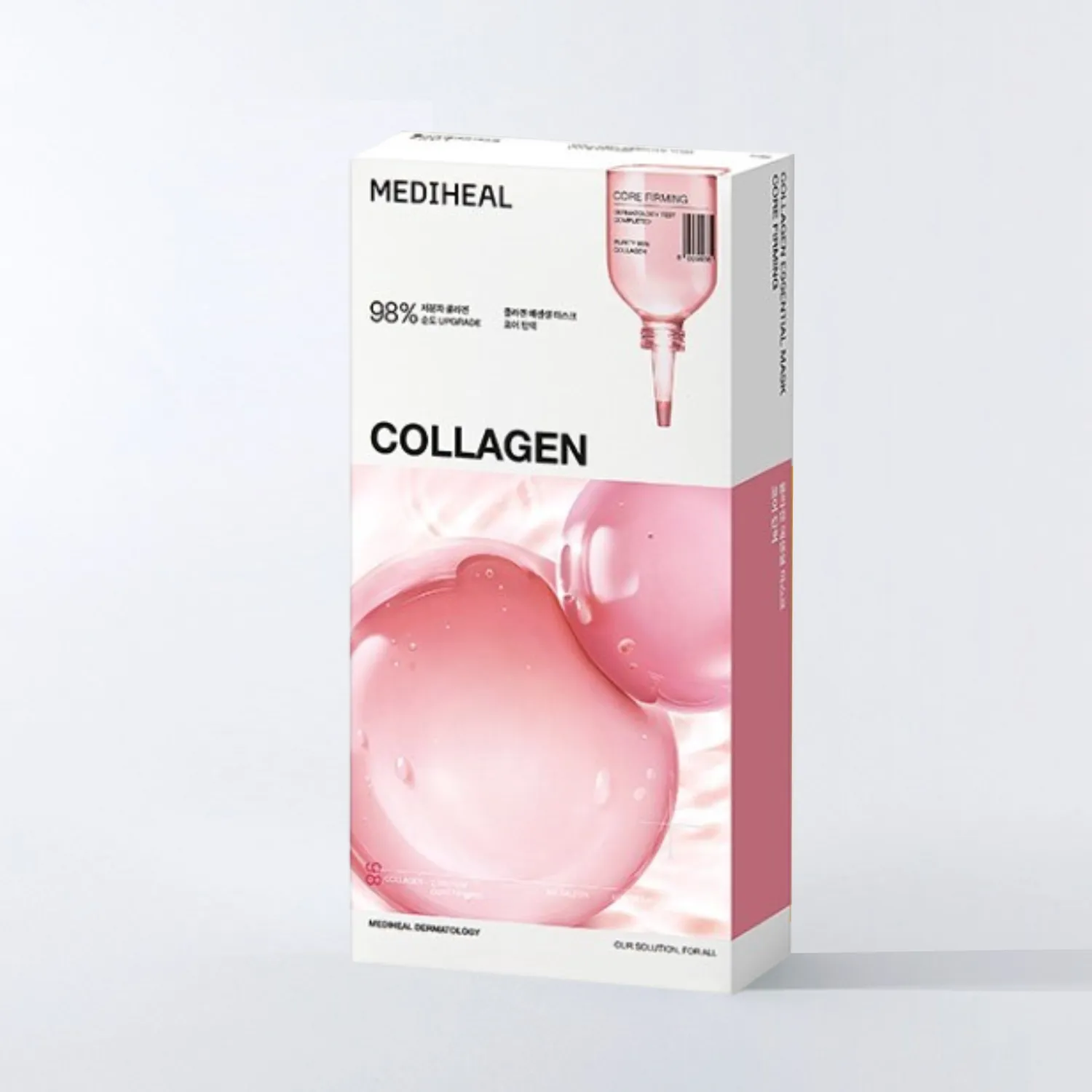 Mediheal Essential Mask Core Firming Tissu 10 masques éclat