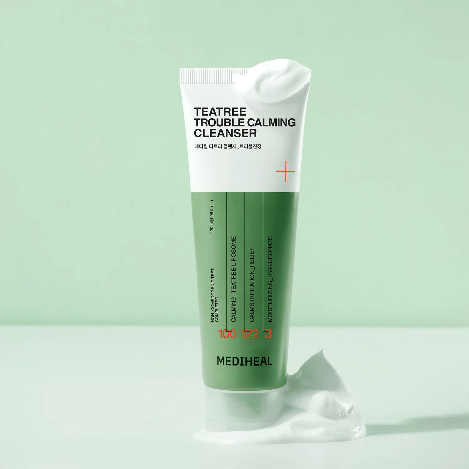 Mediheal Teatree Trouble Calming Cleanser mousse 120 ml douce