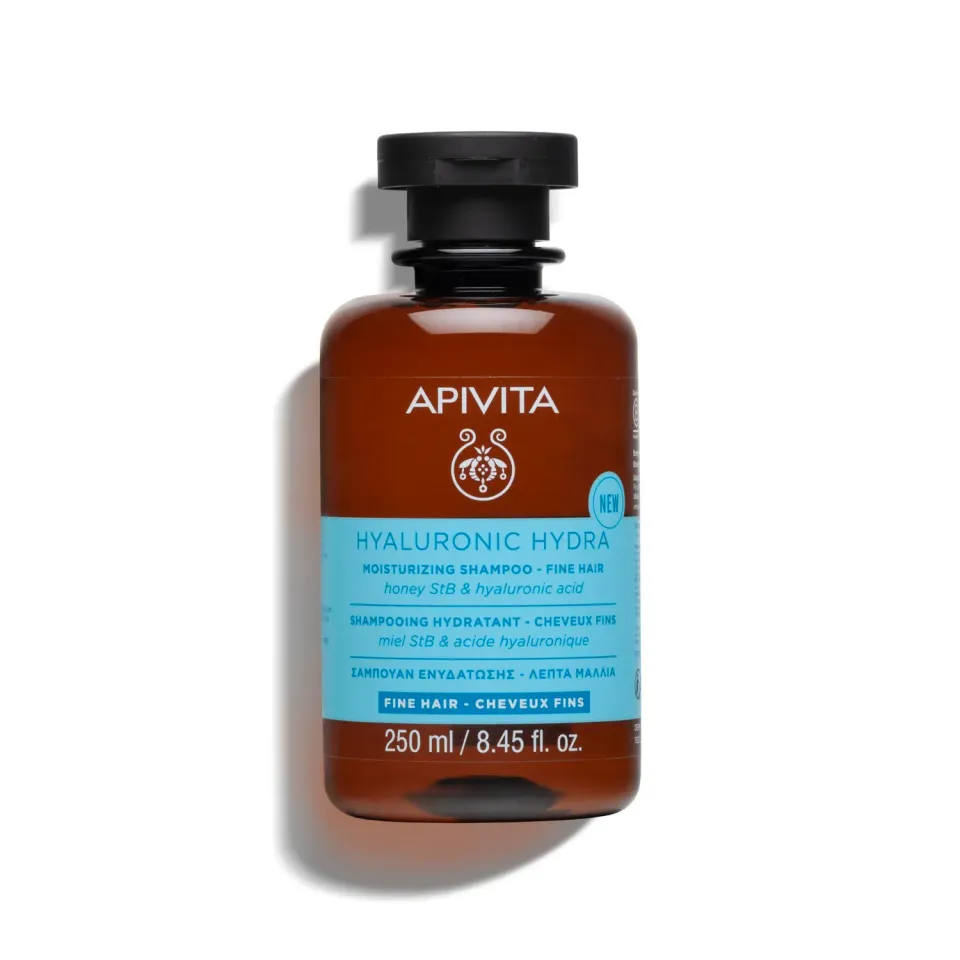 Apivita Hyaluronic Hydra shampooing cheveux fins 250ml hydratant