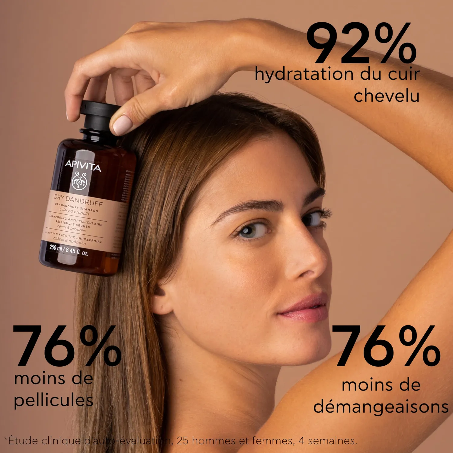 Apivita Shampooing Antipelliculaire Céleri 250ml
