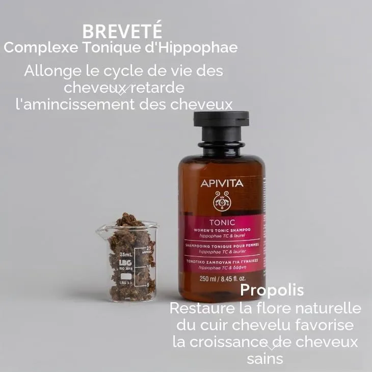 Apivita Tonic shampooing anti-chute femme 250 ml