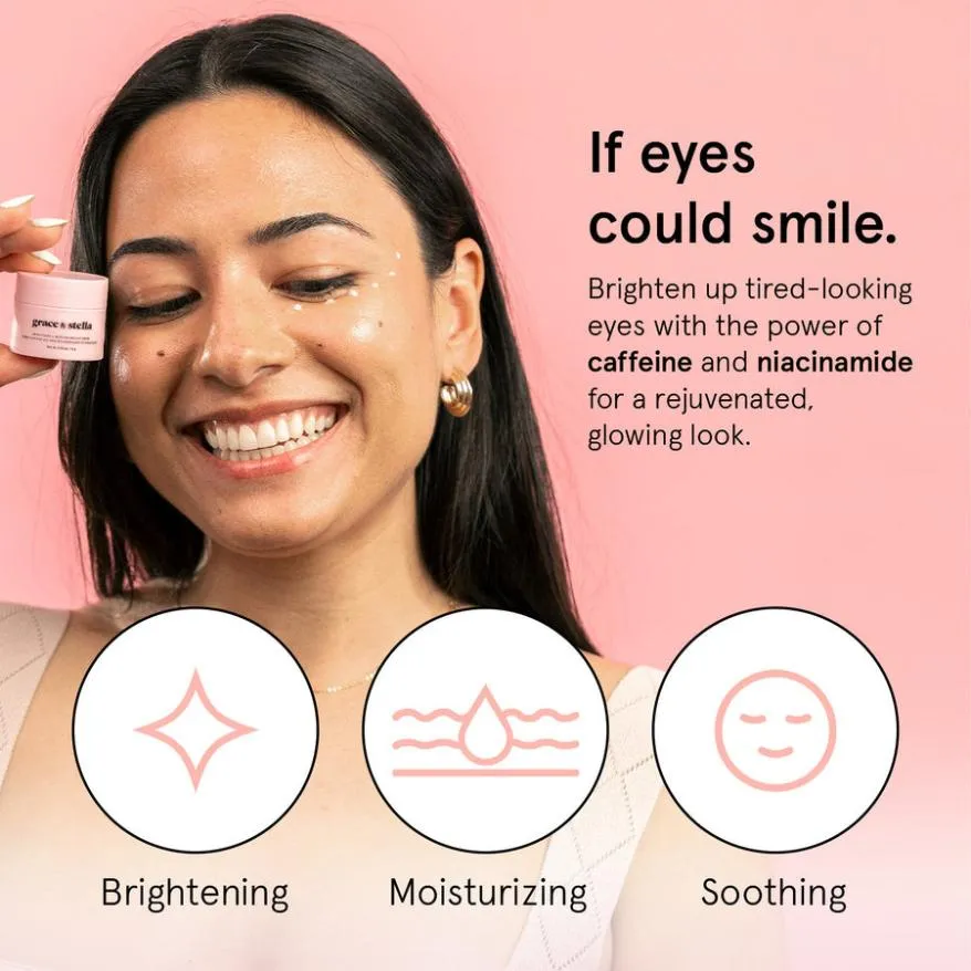 Grace & Stella Brightening crème contour yeux éclat poches
