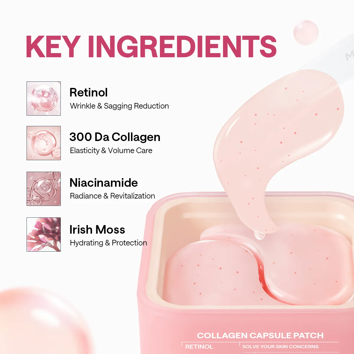 Mediheal Retinol Lifting Capsule patch yeux multi-zones liftant