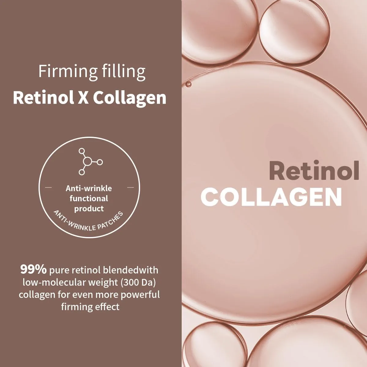 Mediheal Retinol Collagen masque crème liftant x10