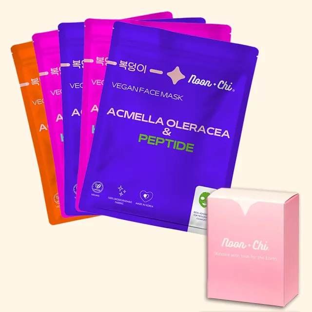 Noon-Chi Digital Detox 5X kit 5 masques hydratant