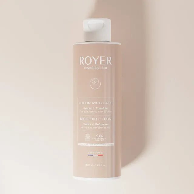 Royer lotion micellaire bave d'escargot bio 10% éclat