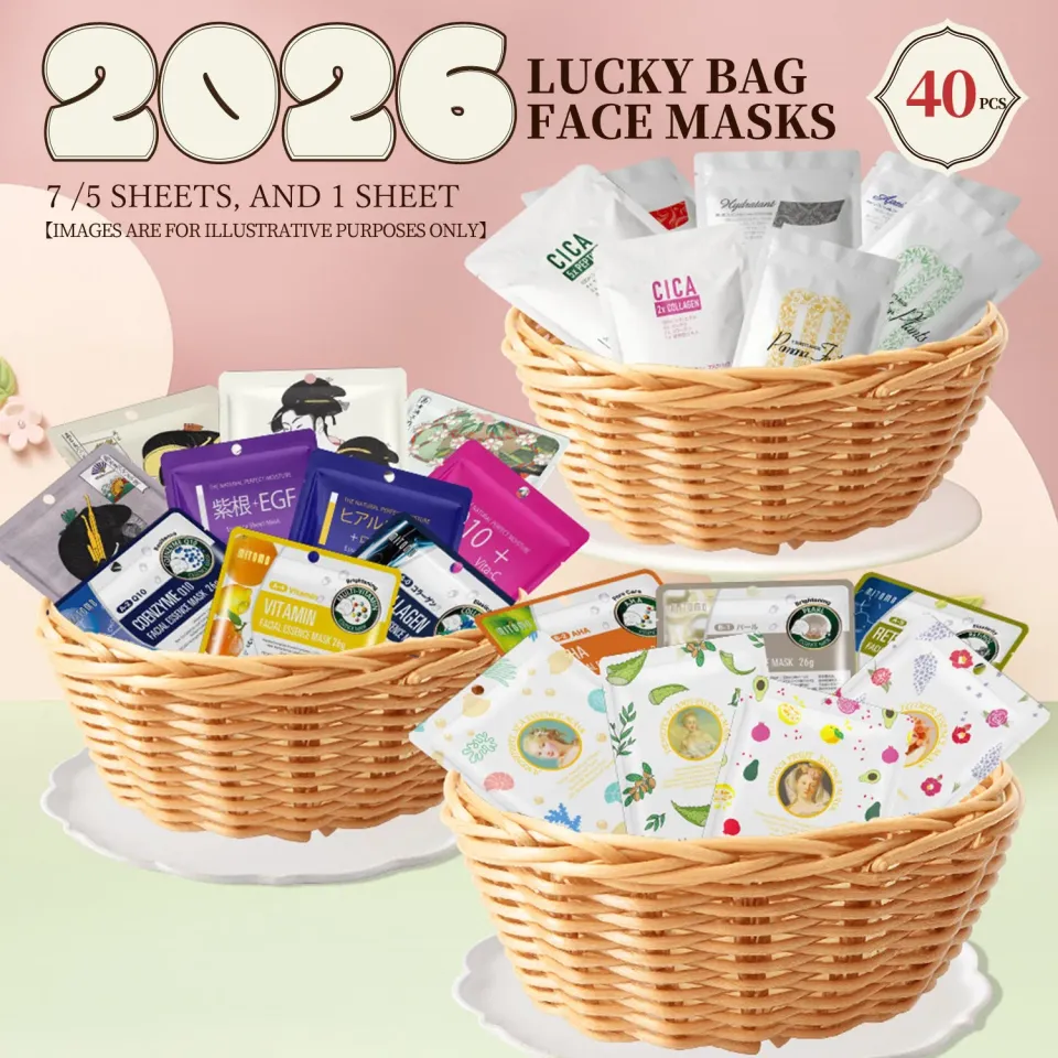Mitomo Goddess MG Lucky Box masque tissu 40 pcs hydratant