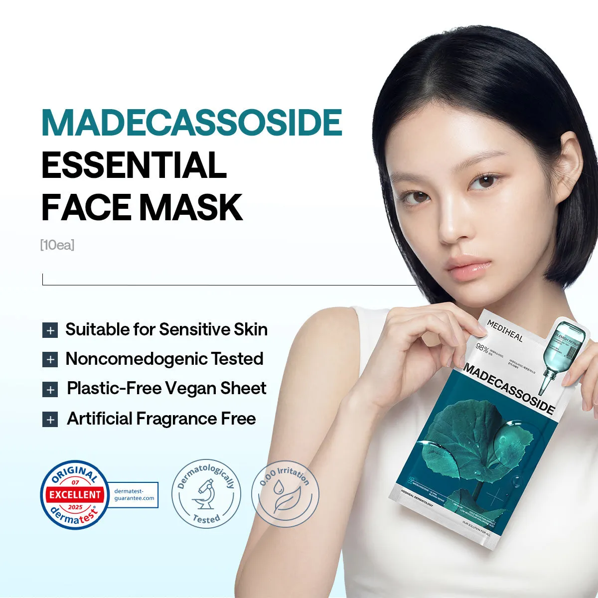 Mediheal Madecassoside Essential Mask tissu 10 masques