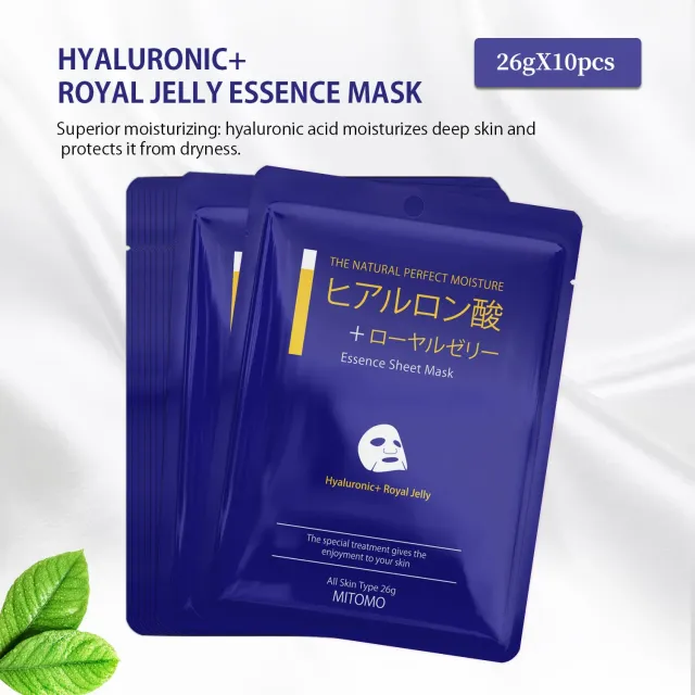 Mitomo MCSS00601-A masque gelée royale hydratant