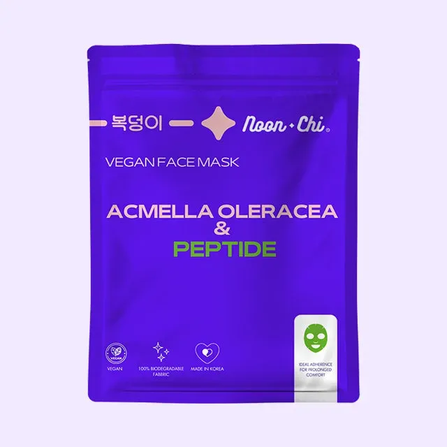 Noon-Chi Acmella Peptides masque visage élasticité