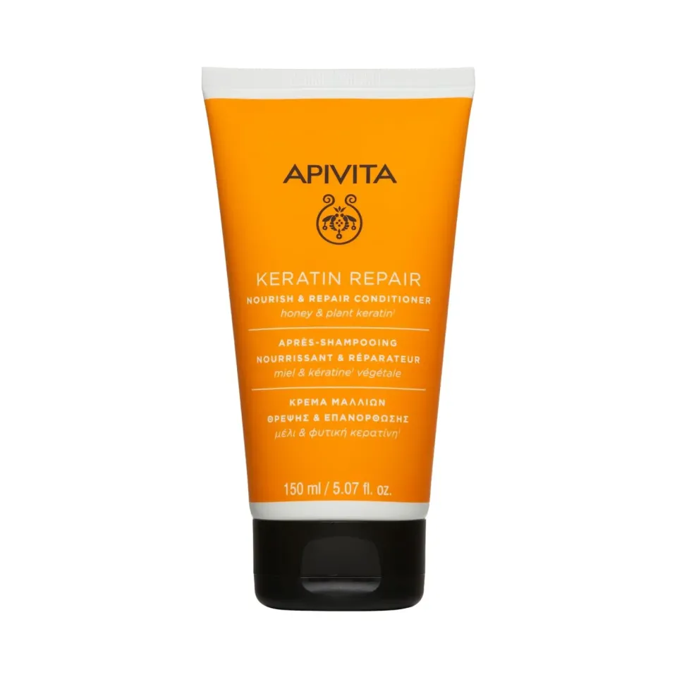 Apivita Keratin Repair après-shampooing miel 150 ml