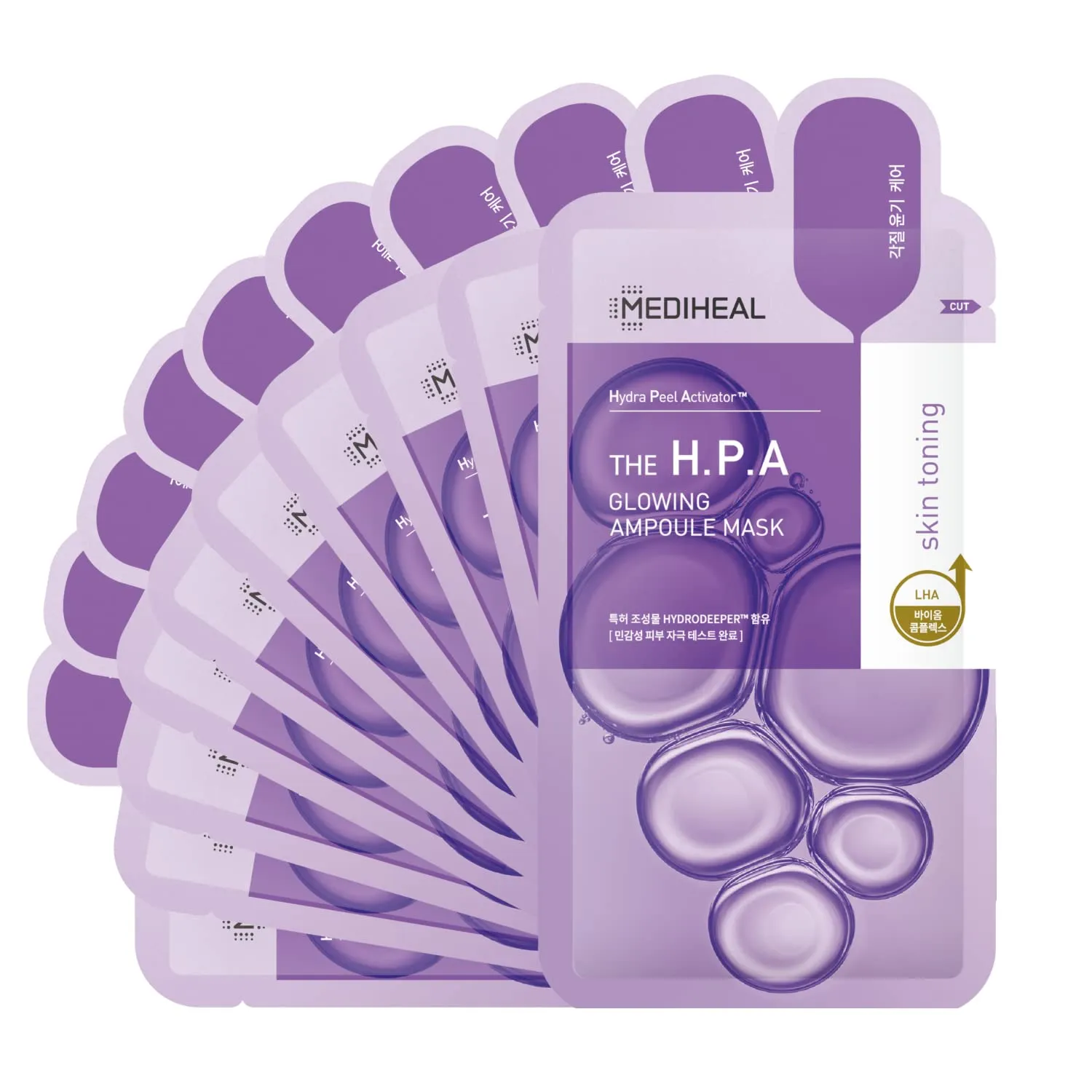 Mediheal Derma Ampoule Mask H.P.A masque visage x10 pores