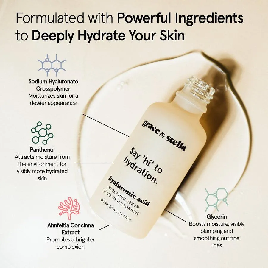Grace & Stella Hyaluronic Acid sérum 50 ml hydratant