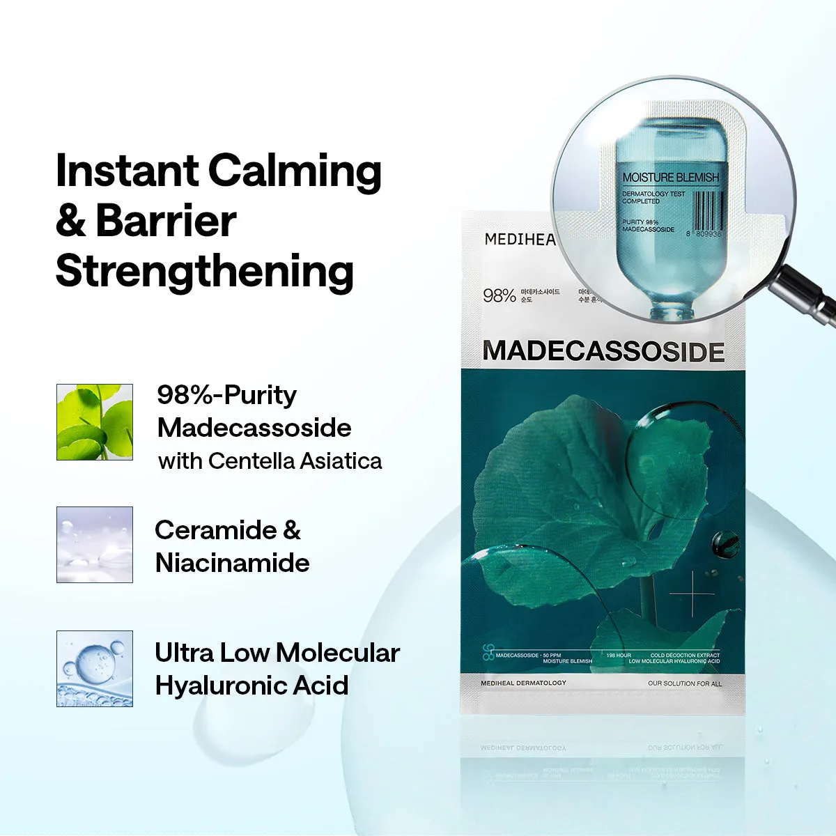 Mediheal Madecassoside Essential Mask tissu 10 masques