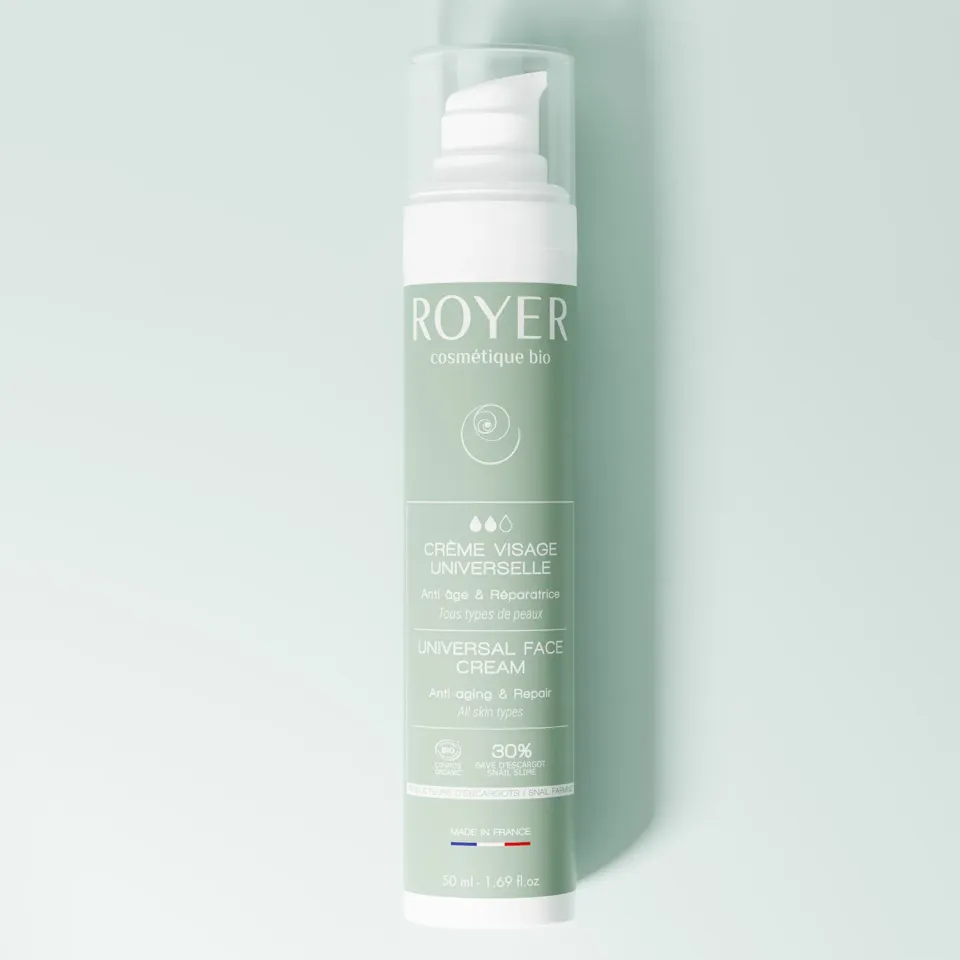 Royer Crème Universelle Visage Bave d'Escargot 50 ml Bio