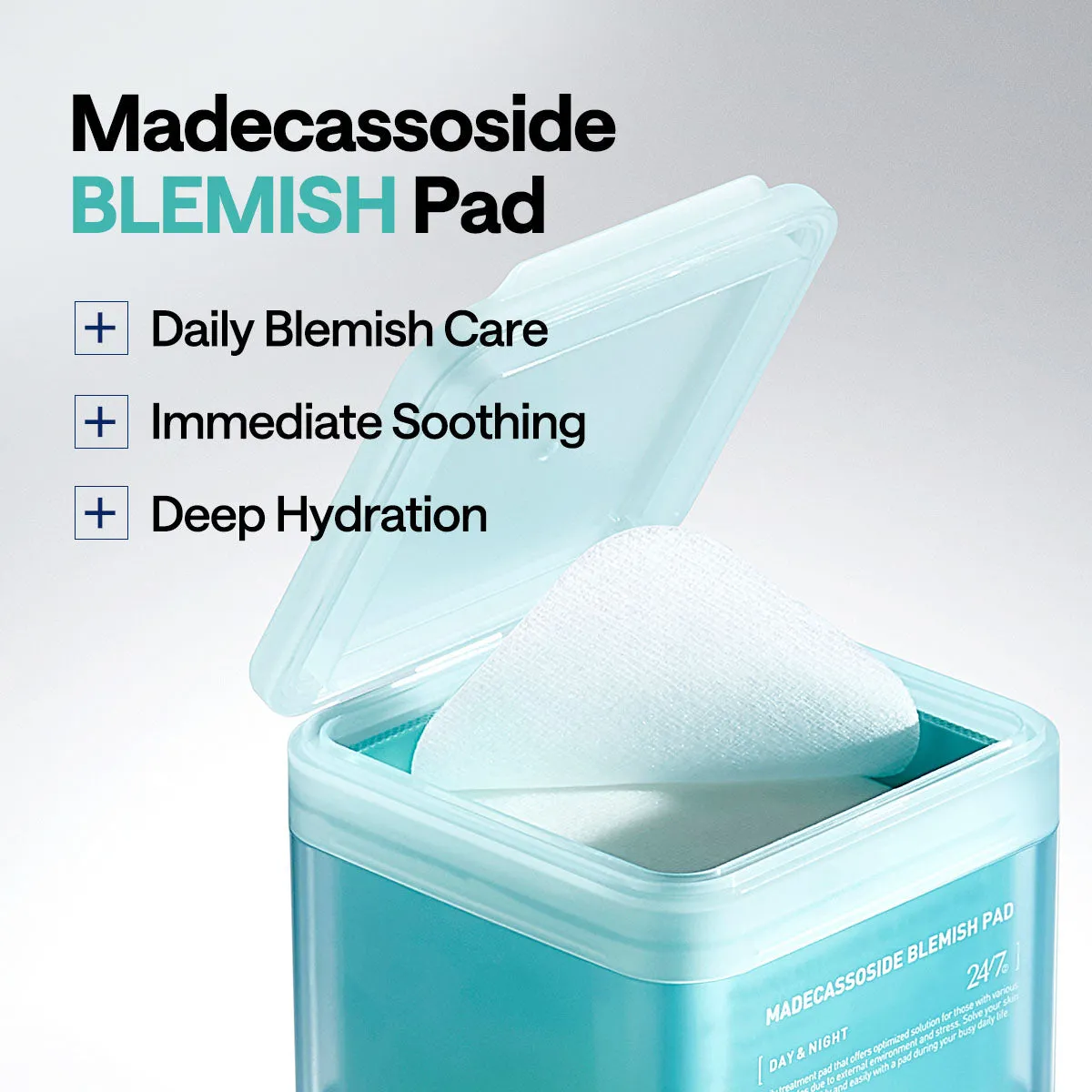 Mediheal Madecassoside Pad toner 100 pads peau sensible