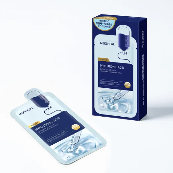 Mediheal Dermaplus Hyaluronic Acid masque 10 pcs éclat
