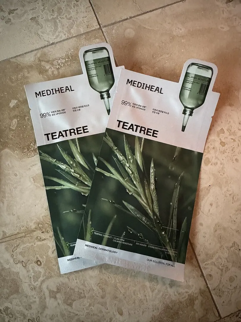 Mediheal Teatree Essential Mask masque visage apaisant tea tree