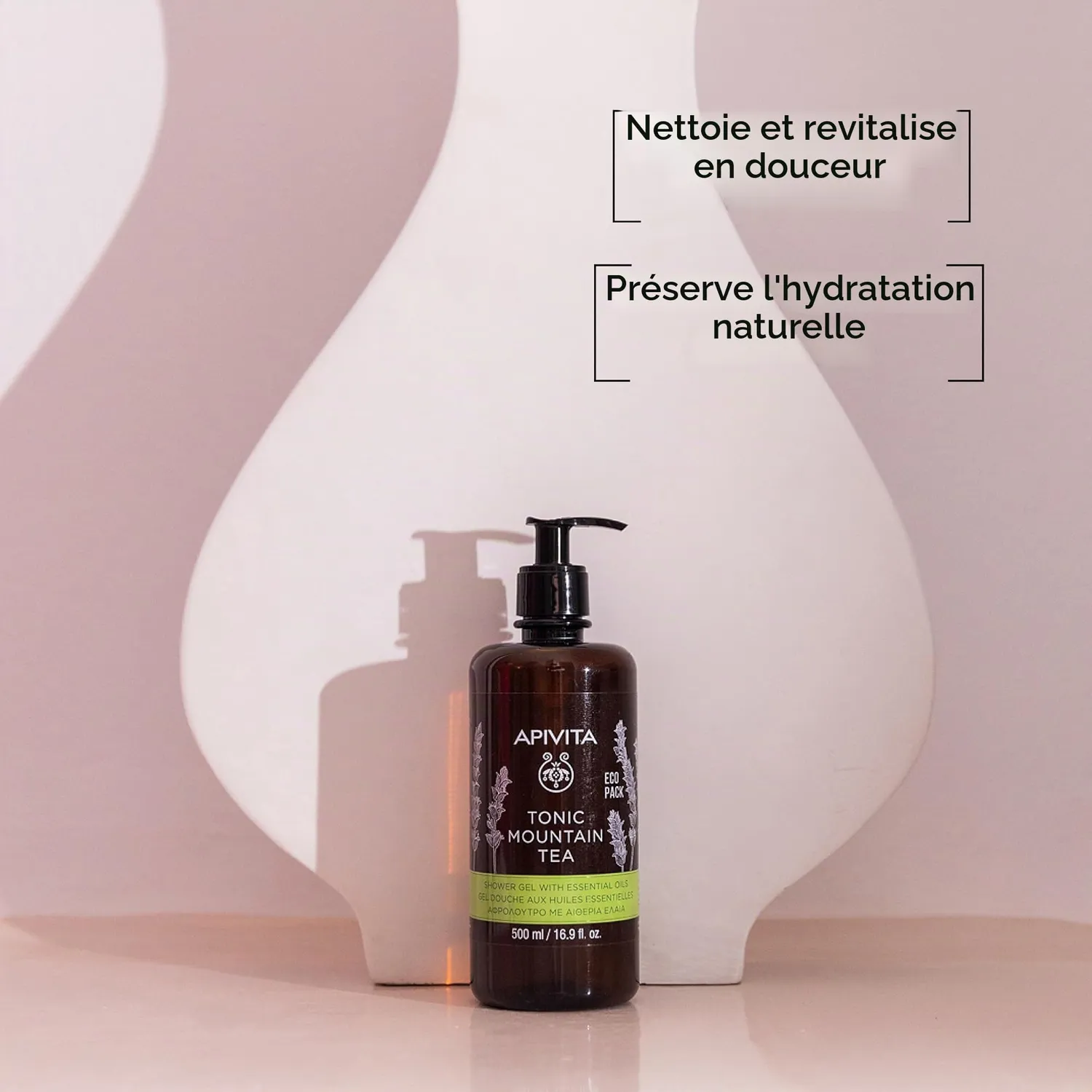 Apivita Mountain Tea gel douche thé montagne 500 ml