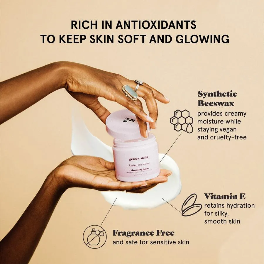 Grace & Stella Cleansing baume démaquillant doux