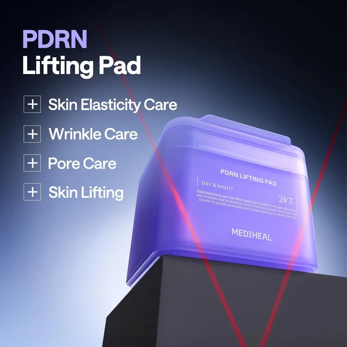 Mediheal PDRN Lifting Pad toner pad hydratant 100 pièces