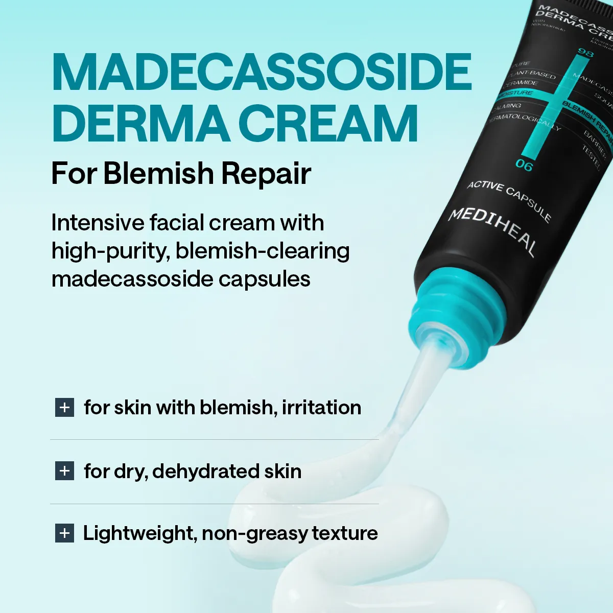 Mediheal Derma Cream Madecassoside crème 50 ml taches