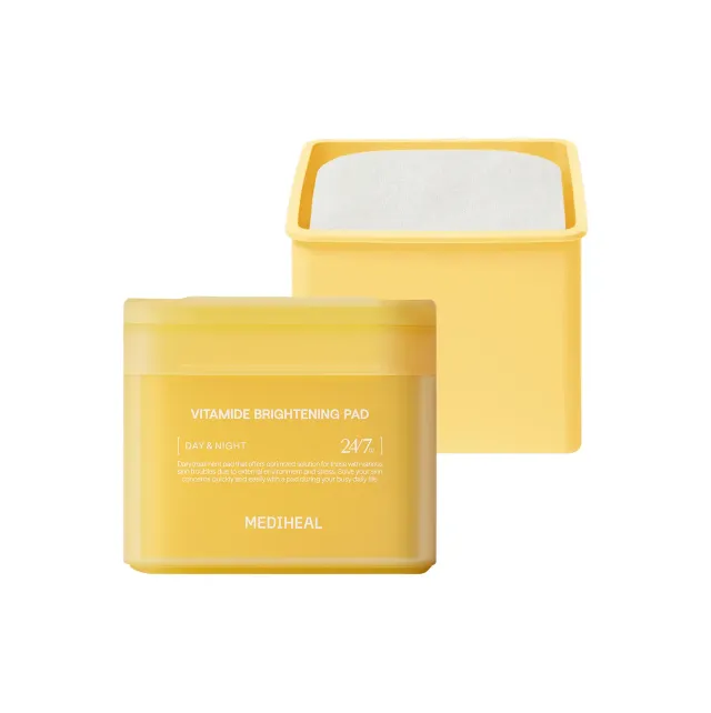 Mediheal Vitamide Brightening Pad coffret duo pad + recharge éclat