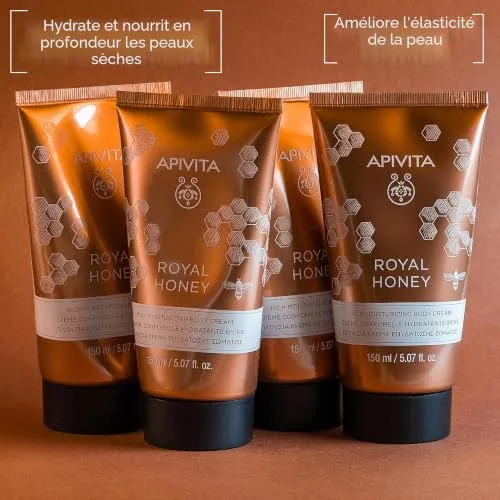 Apivita Royal Honey crème corps hydratante riche 150 ml