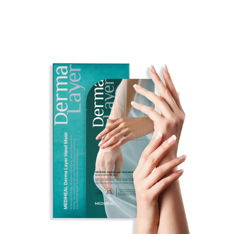Mediheal Derma Layer masque mains 5 paires acide hyaluronique