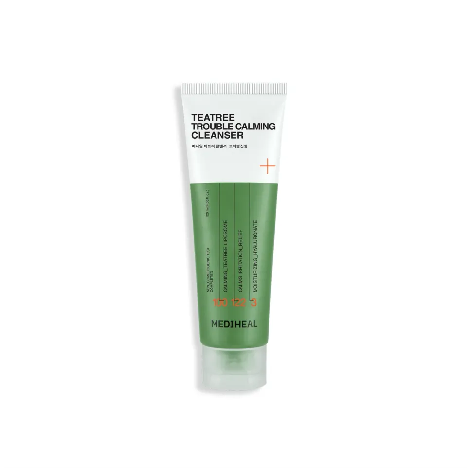 Mediheal Teatree Trouble Calming Cleanser mousse 120 ml douce
