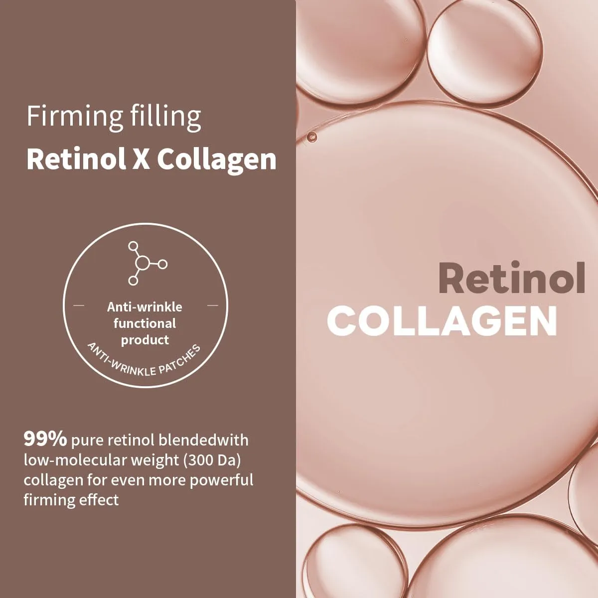 Mediheal Retinol Collagen masque liftant ampoule 4 pièces