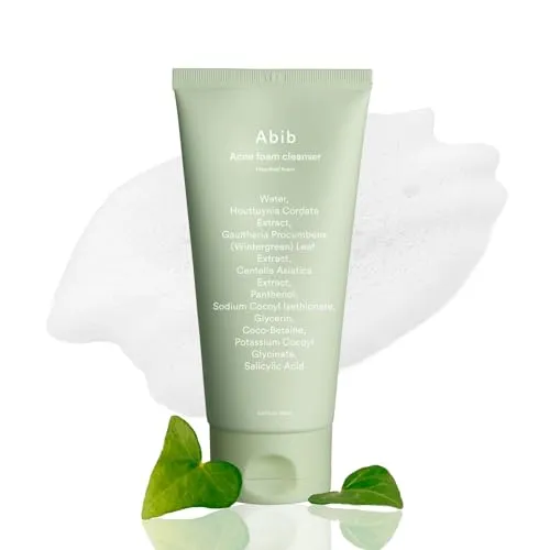 Abib Heartleaf Foam mousse nettoyante 150 ml peau acnéique