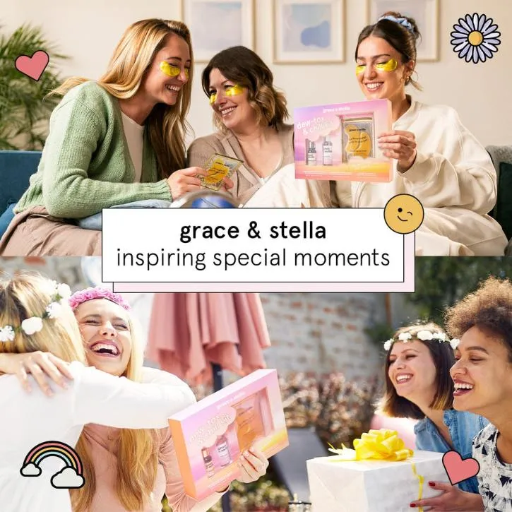 Grace & Stella Dew-Tox Chill coffret soin 3 pièces éclat