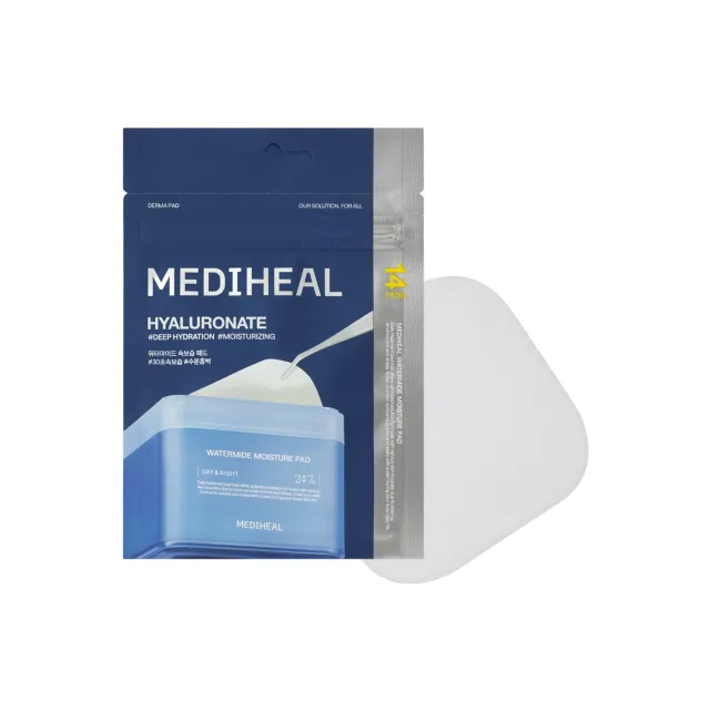 Mediheal Watermide Deep Hydration Pad pads tonique 14 pièces