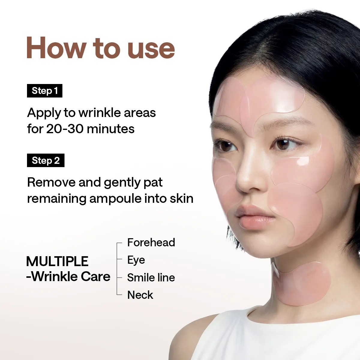 Mediheal Retinol Collagen Eye patch yeux hydrogel 60 pcs rides