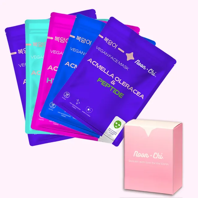 Noon-Chi Collagen Architect 5X kit 5 masques raffermissant