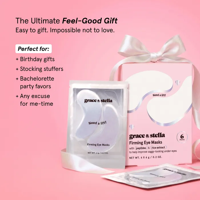 Grace & Stella patchs yeux blancs raffermissants 24 paires