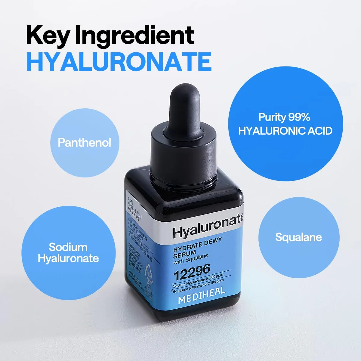 Mediheal Hyaluronate Hydrate Dewy Sérum 40 ml acide hyaluronique