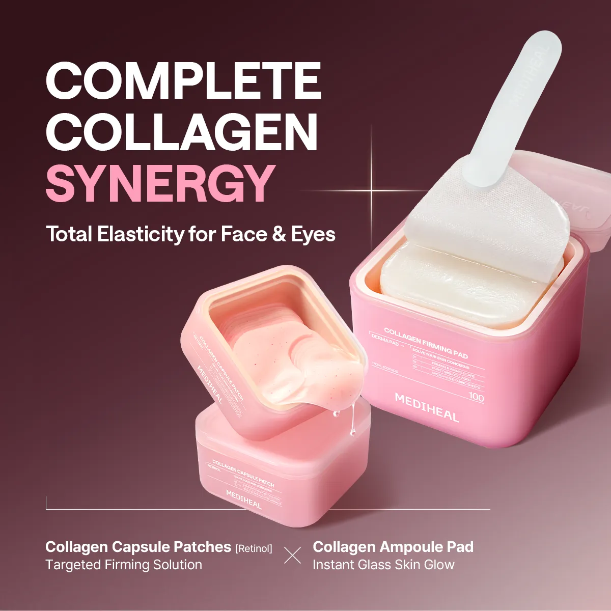 Mediheal Retinol Lifting Capsule patch yeux multi-zones liftant
