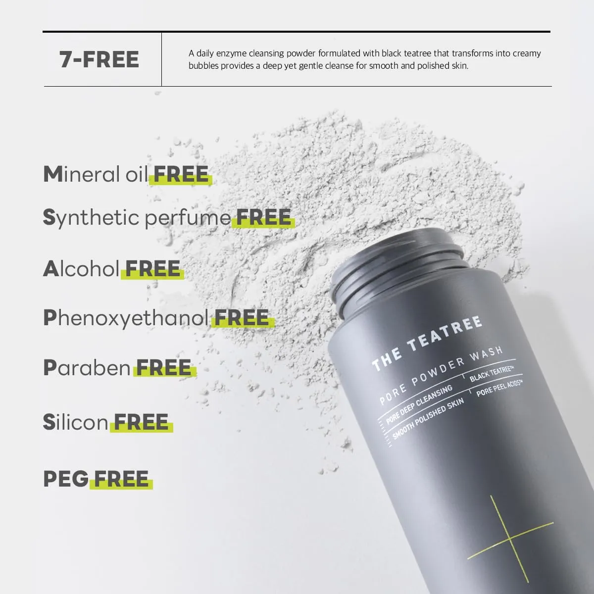 Mediheal The Teatree Pore Powder Wash poudre  pores