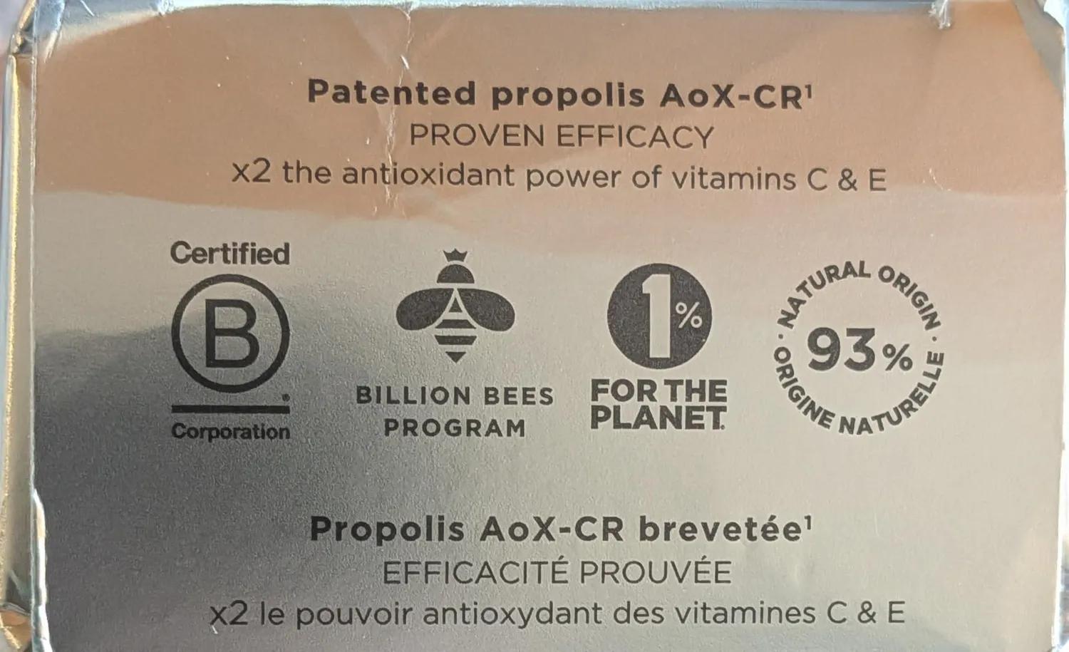 Apivita C15 Propolis Correct sérum visage 30 ml anti-rides